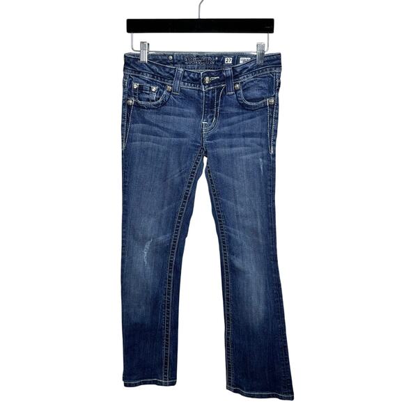 Miss Me JP5345B2 Boot Cut Jeans Women's Size 27 - Picture 1 of 11